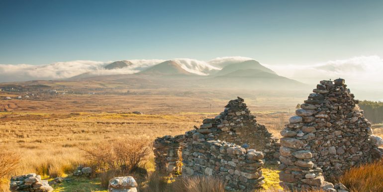 Old ruined house Renvyle, COnnemara