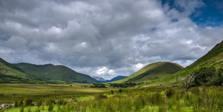 Maam Valley in Connemara