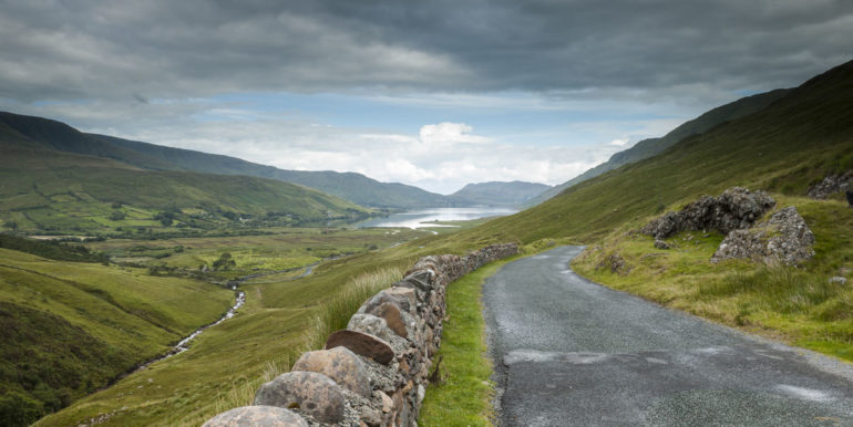 Connemara pathway to coast