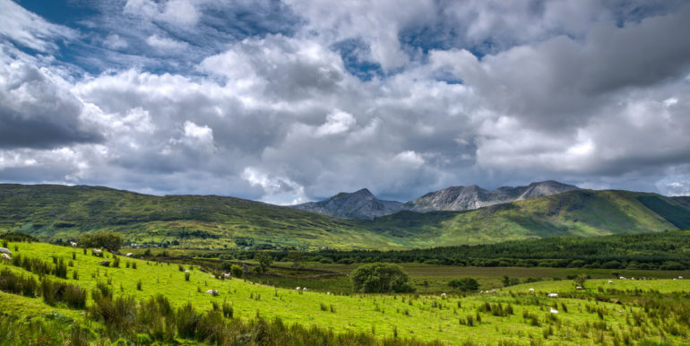 Maam Valley in Connemara