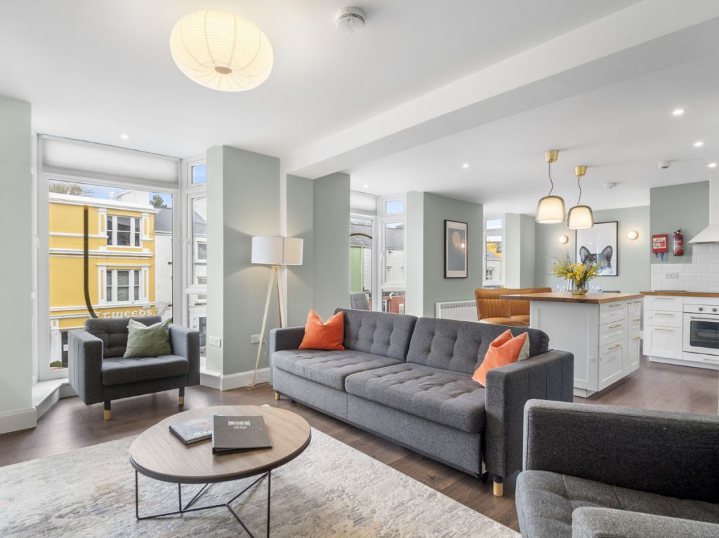 A luxurious interior designed apartment in Clifden Town Centre on the Wild Atlantic Way